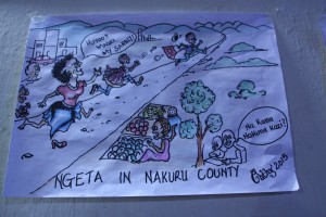 Cartoon on Ngeta