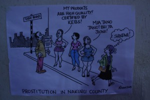 Cartoon on prostitution
