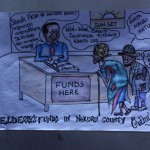 Cartoon on wazee funds