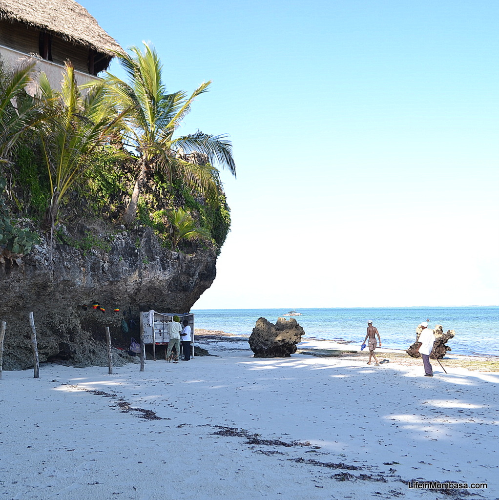 Empty Beach Mombasa