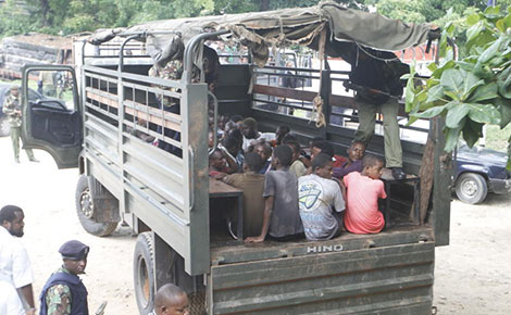 Youths rounded up in Kisauni