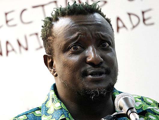 Celebrated Kenyan writer Binyavanga Wainaina who recently came out and has been a vocal spokes person for the Gay rights movement in Kenya