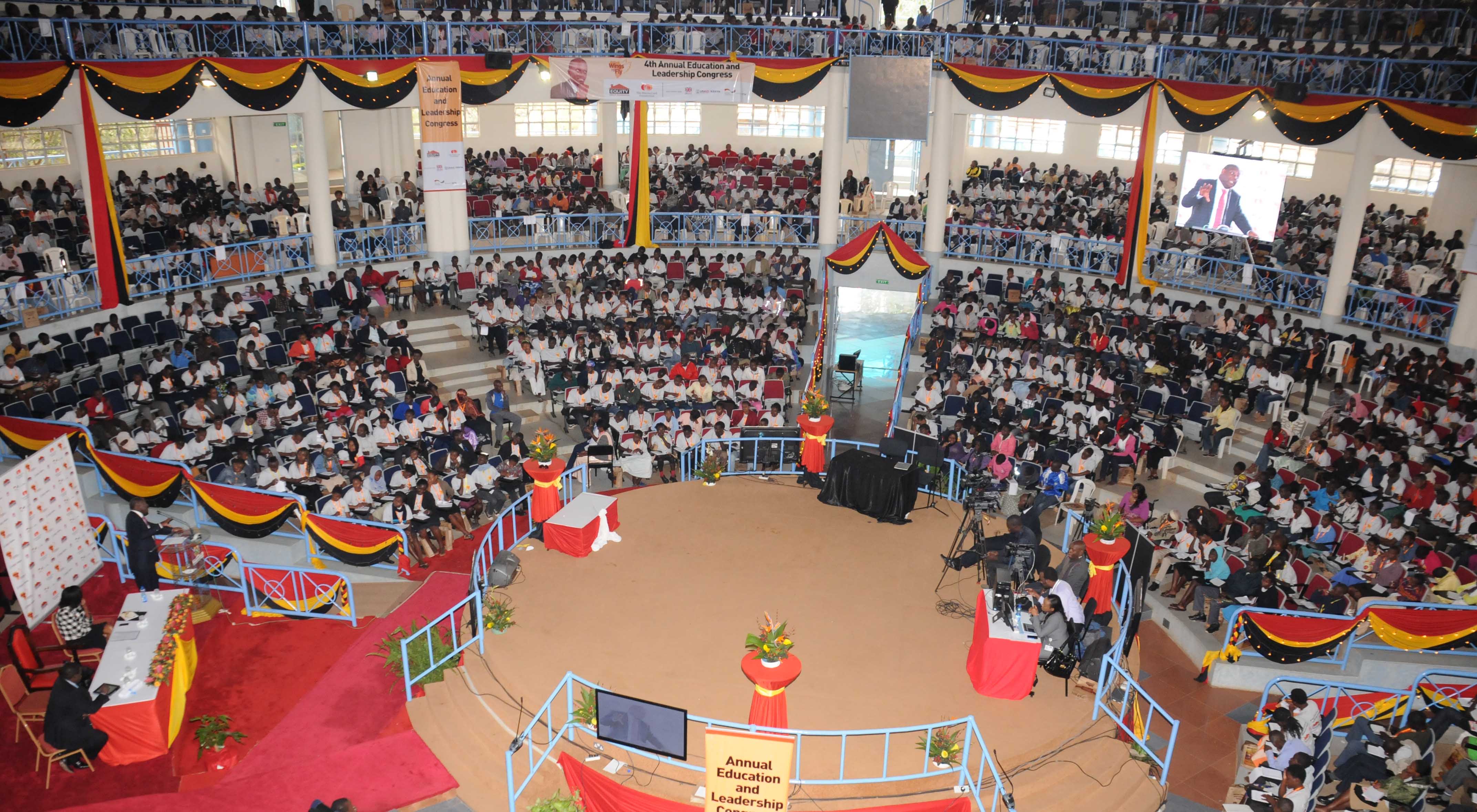 An audience at one of the Equity Foundation's event. 2,000 students will benefit this year. [Photo: mastercardfdn.org]