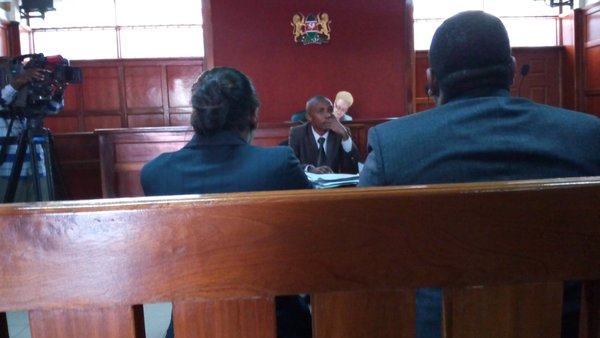 Judge Mumbi Ngugi delivering the ruling